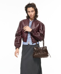 CHARLES & KEITH | Reese リース ルーシュド ボウ ショルダーバッグ(ショルダーバッグ)