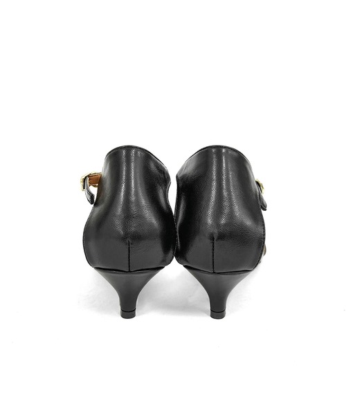 SOROTTO(ソロット)の「【超軽量】アンクルストラップの4.5cm キトゥンヒールサンダル(サンダル・レディース・シルバー/ゴールド/ブラック/アイボリー・LL/S/L/M)」の17枚目の写真
