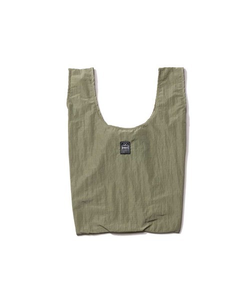 OMCC(オーエムシーシー)の「Shopping Bag Natural Ripstop S - ショッピングバッグ ナチュラルリップストップ S(エコバッグ/サブバッグ・レディース・チャコールグレー/セージグリーン/アイボリー/サンドベージュ/ピンク系/パープル・S)」の4枚目の写真