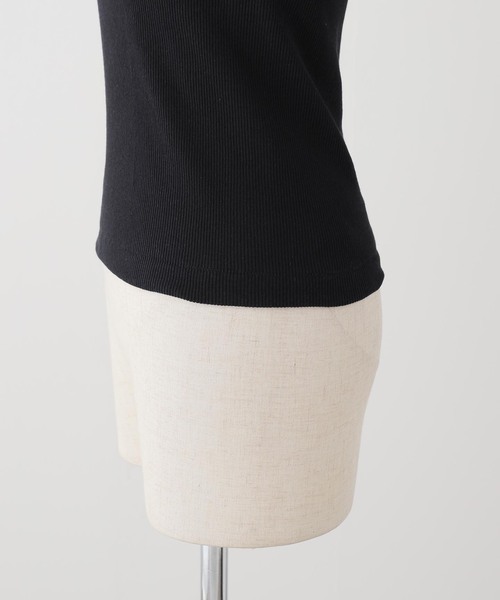 HANES(ヘインズ)の「Hanes/ヘインズ ブラアメリカンスリーブ タンクトップ(タンクトップ・レディース・ブラック/ホワイト・FREE)」の6枚目の写真