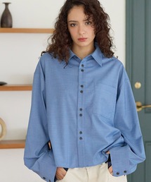 PBLIM | 《UNISEX》2WAYボタンボクシーシャツ(シャツ/ブラウス)