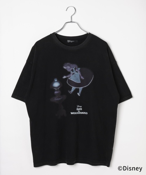 PAGEBOY(ページボーイ)の「Disney【ふしぎの国のアリス】ルーズT(Tシャツ/カットソー・レディース・オフホワイト/ブラック/チャコールグレー・FREE)」の8枚目の写真