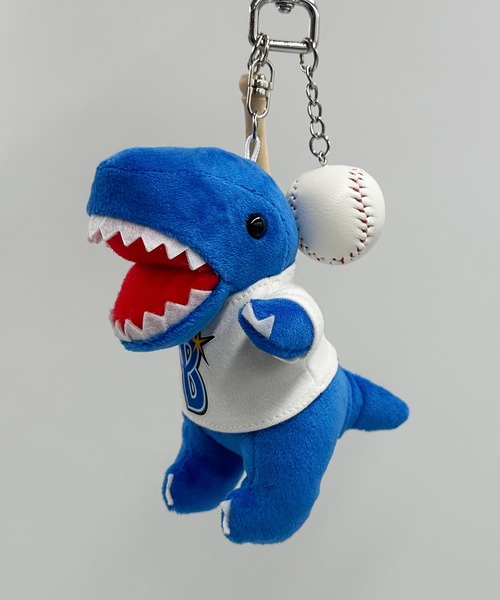 DOUBLE NAME(ダブルネーム)の「【横浜DeNAベイスターズ】 m:rexぬいぐるみキーホルダー(キーホルダー・レディース・ブルー・FREE)」の1枚目の写真