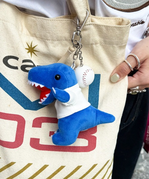 DOUBLE NAME(ダブルネーム)の「【横浜DeNAベイスターズ】 m:rexぬいぐるみキーホルダー(キーホルダー・レディース・ブルー・FREE)」の6枚目の写真