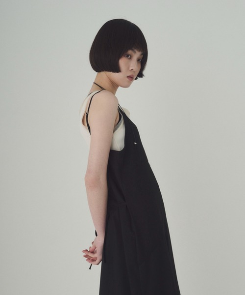 SOYEN（ソイエン）の「ヘンリーキャミワンピース（ワンピース・レディース・ブルー/ベージュ/ブラック・F）」の19枚目の写真