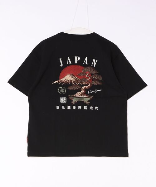 POWER TO THE PEOPLE（パワートゥーザピープル）の「盆栽Tシャツ/和柄（Tシャツ/カットソー・メンズ・ブラック・M/L/LL）」の3枚目の写真