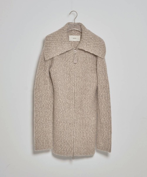 TODAYFUL(トゥデイフル)の「【TODAYFUL/トゥデイフル】Square Collar Cardigan/スクエアカラーカーディガン(カーディガン/ボレロ・レディース・キナリ/グレー・36)」の6枚目の写真