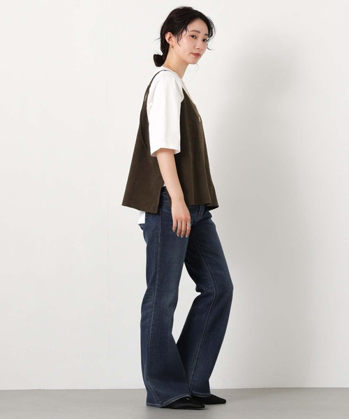 Gready Brilliant（グレディブリリアン）の「シルケットコットンクルー５分袖（Tシャツ/カットソー・レディース・ラベンダー/ブラック/オフホワイト・FREE）」の13枚目の写真