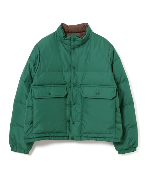 BEAMS BOY（ビームスボーイ）の「リバーシブル ダウン ジャケット（ダウンジャケット/コート・レディース・ネイビー/グリーン・2/1）」の15枚目の写真