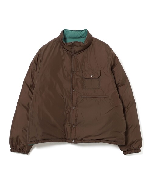 BEAMS BOY（ビームスボーイ）の「リバーシブル ダウン ジャケット（ダウンジャケット/コート・レディース・ネイビー/グリーン・2/1）」の18枚目の写真