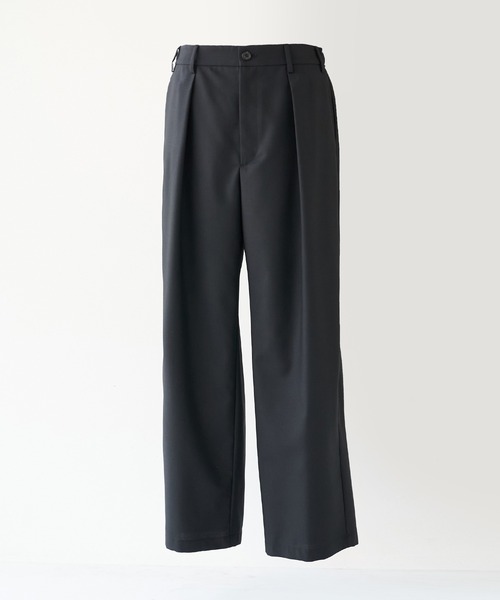STUDIOUS(ステュディオス)の「【STUDIOUS】Non-Mulesed SW Slacks(スラックス・メンズ・ストライプ/ブラック/タン・1/2/3)」の4枚目の写真