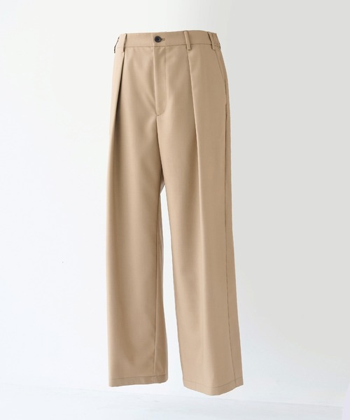 STUDIOUS(ステュディオス)の「【STUDIOUS】Non-Mulesed SW Slacks(スラックス・メンズ・ストライプ/ブラック/タン・1/2/3)」の5枚目の写真