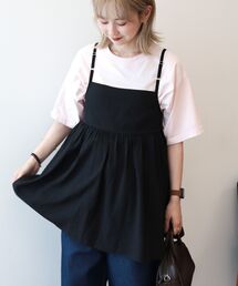 AMERICAN HOLIC | 【WEB限定】前後2WAYキャミソールチュニック【UVカット・イージーケア】(ベスト)