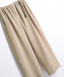 CULLNI（クルニ）の「【CULLNI】別注 Cord pique Drawstring Relaxed Pants / ウォッシャブル / 伸縮素材（スラックス）」