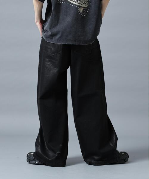 DANKE SCHON(ダンケシェーン)の「DankeSchon/ダンケシェーン/BAGGY JEANS/RUBBER(デニムパンツ・メンズ・その他4/ブラック・L/S/M)」の3枚目の写真