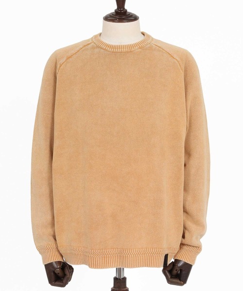 CAMBIO(カンビオ)の「mn3294-Faded Wash Knit Pullover ニットプルオーバー(PF-262-014)(ニット/セーター・メンズ・ブラック/ブルー/マスタード/グレイッシュベージュ・M/L)」の22枚目の写真