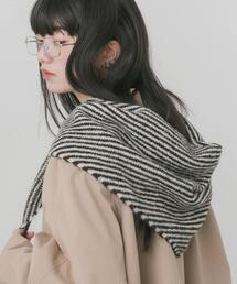 SMELLY | ボーダーサンカクマフラー(マフラー)