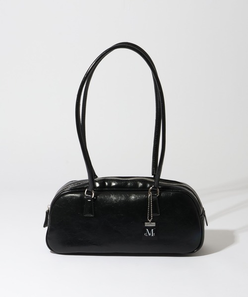 MUCENT(ムセント)の「【MUCENT/ムセント】ROMA CRACK KEYRING BOWLING BAG/ローマ クラック キーリング ボウリング バッグ(ショルダーバッグ・レディース・シルバー/アイボリー/ブラック・FREE)」の6枚目の写真