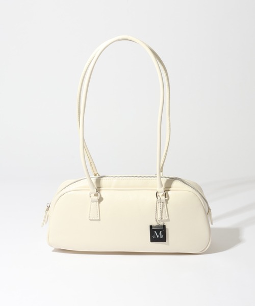 MUCENT(ムセント)の「【MUCENT/ムセント】ROMA CRACK KEYRING BOWLING BAG/ローマ クラック キーリング ボウリング バッグ(ショルダーバッグ・レディース・シルバー/アイボリー/ブラック・FREE)」の4枚目の写真