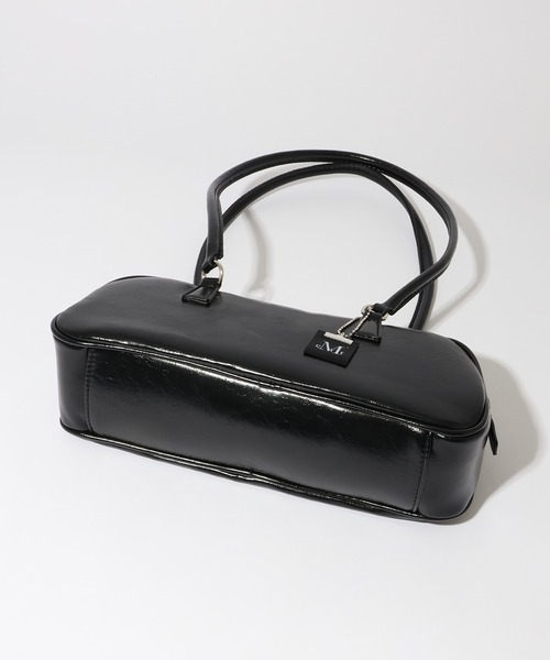 MUCENT(ムセント)の「【MUCENT/ムセント】ROMA CRACK KEYRING BOWLING BAG/ローマ クラック キーリング ボウリング バッグ(ショルダーバッグ・レディース・シルバー/アイボリー/ブラック・FREE)」の11枚目の写真