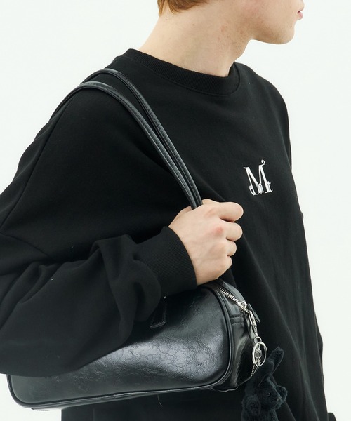 MUCENT(ムセント)の「【MUCENT/ムセント】ROMA CRACK KEYRING BOWLING BAG/ローマ クラック キーリング ボウリング バッグ(ショルダーバッグ・レディース・シルバー/アイボリー/ブラック・FREE)」の19枚目の写真