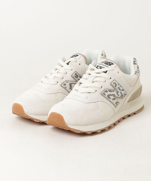NEW BALANCE（ニューバランス）の「574（スニーカー・レディース・オフホワイト・22.0cm/25.5cm/25.0cm/24.5cm/24.0cm/23.5cm/23.0cm/22.5cm）」の2枚目の写真