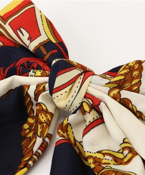 Chico（チコ）の「リボンバレッタ（その他ヘアアクセサリー・レディース・ネイビー・FREE）」の2枚目の写真