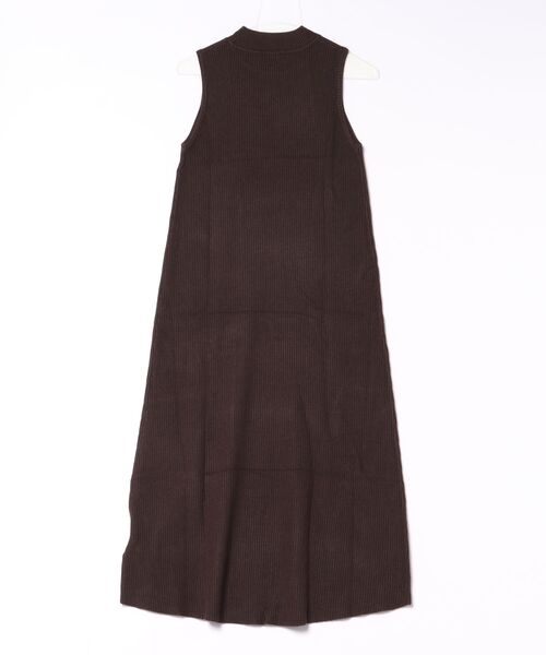 MAGASIN DE MODE Chou Chou(マガジンデモードシュシュ)の「【MAGASIN DE MODE Chou Chou】モックネックノースリーブニットワンピース SNF(ワンピース・レディース・ブラウン/ブラック/アイボリー・FREE)」の8枚目の写真