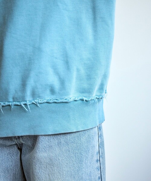ROPE' PICNIC（ロペピクニック）の「【Champion/チャンピオン】ピグメント裏毛クルーネックスウェット（スウェット・レディース・サックスブルー・FREE）」の18枚目の写真