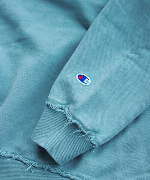 ROPE' PICNIC（ロペピクニック）の「【Champion/チャンピオン】ピグメント裏毛クルーネックスウェット（スウェット・レディース・サックスブルー・FREE）」の21枚目の写真
