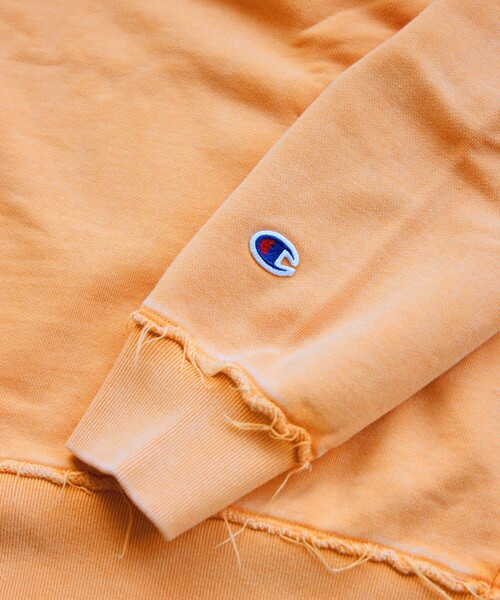 ROPE' PICNIC（ロペピクニック）の「【Champion/チャンピオン】ピグメント裏毛クルーネックスウェット（スウェット・レディース・サックスブルー・FREE）」の22枚目の写真