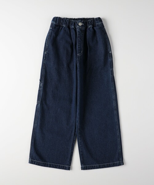 MPS(エムピーエス)の「ワイドペインターデニムパンツ(その他パンツ・キッズ・ブルー系その他/ブラック・11/12/13/14/15 /16)」の2枚目の写真