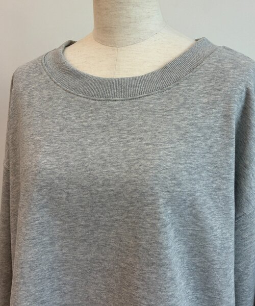 Jena espace merveilleux(ジェナ エスパスメルヴェイユ)の「裾レース裏毛プルオーバー(Tシャツ/カットソー・レディース・ピンク/グレー・FREE)」の13枚目の写真