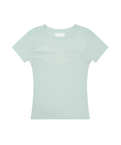 FANCY CLUB(ファンシークラブ)の「バッククロスティー (ミント) F26QB073(Tシャツ/カットソー・レディース・その他・ONE)」の7枚目の写真
