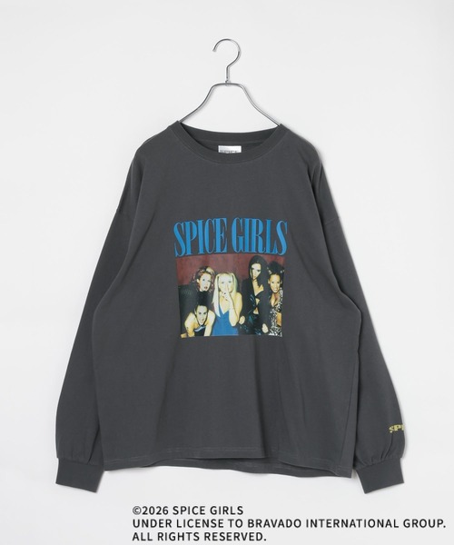 LEPSIM(レプシィム)の「SPICE GIRLS LS 1017579(Tシャツ/カットソー・レディース・オフホワイト/チャコールグレー/ライトブルー・FREE)」の1枚目の写真