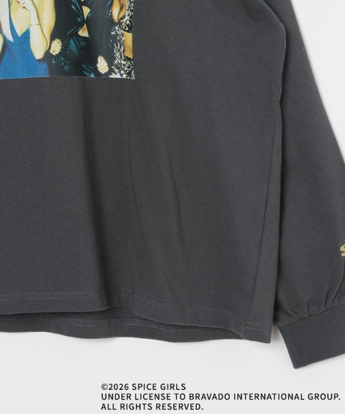 LEPSIM(レプシィム)の「SPICE GIRLS LS 1017579(Tシャツ/カットソー・レディース・オフホワイト/チャコールグレー/ライトブルー・FREE)」の17枚目の写真