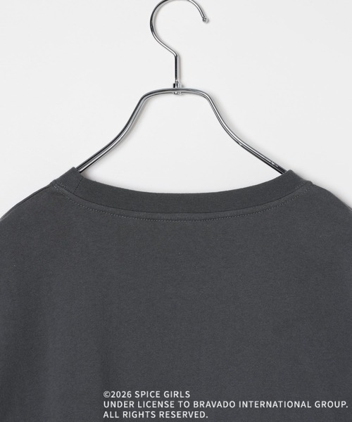 LEPSIM(レプシィム)の「SPICE GIRLS LS 1017579(Tシャツ/カットソー・レディース・オフホワイト/チャコールグレー/ライトブルー・FREE)」の18枚目の写真