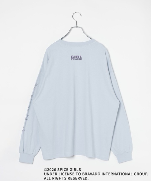 LEPSIM(レプシィム)の「SPICE GIRLS LS 1017579(Tシャツ/カットソー・レディース・オフホワイト/チャコールグレー/ライトブルー・FREE)」の15枚目の写真