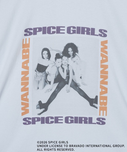 LEPSIM(レプシィム)の「SPICE GIRLS LS 1017579(Tシャツ/カットソー・レディース・オフホワイト/チャコールグレー/ライトブルー・FREE)」の7枚目の写真