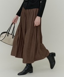 Suède Touch Gathered Skants / スエードタッチギャザースカンツ