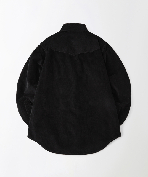 OUTSTANDING(アウトスタンディング)の「コーデュロイウェスタンシャツ ブラック(シャツ/ブラウス・メンズ・その他・MEDIUM/LARGE/X-LARGE)」の2枚目の写真