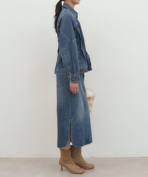 LOUNGEDRESS(ラウンジドレス)の「《セットアップ可》デニムタイトスカート(スカート・レディース・ブルー・36/38)」の10枚目の写真