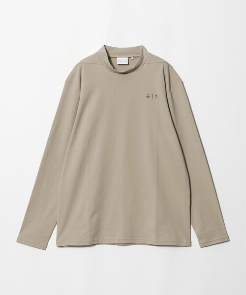 TaylorMade(テーラーメイド)の「【別注】<TaylorMade×UNITED ARROWS>ユニセックス バックプリント モックネックシャツ(Tシャツ/カットソー・メンズ・オリーブ/ベージュ/オフホワイト・L/XL/M)」の3枚目の写真