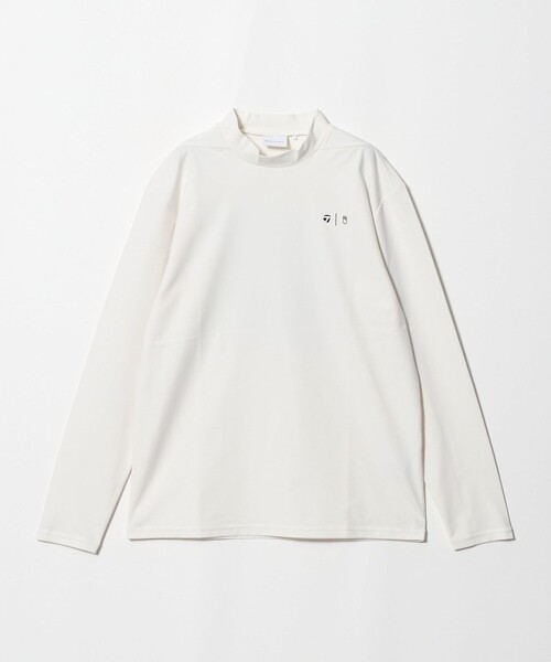 TaylorMade(テーラーメイド)の「【別注】<TaylorMade×UNITED ARROWS>ユニセックス バックプリント モックネックシャツ(Tシャツ/カットソー・メンズ・オリーブ/ベージュ/オフホワイト・L/XL/M)」の2枚目の写真