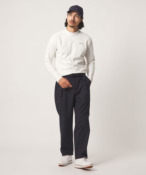 TaylorMade(テーラーメイド)の「【別注】<TaylorMade×UNITED ARROWS>ユニセックス バックプリント モックネックシャツ(Tシャツ/カットソー・メンズ・オリーブ/ベージュ/オフホワイト・L/XL/M)」の14枚目の写真