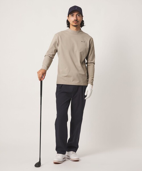 TaylorMade(テーラーメイド)の「【別注】<TaylorMade×UNITED ARROWS>ユニセックス バックプリント モックネックシャツ(Tシャツ/カットソー・メンズ・オリーブ/ベージュ/オフホワイト・L/XL/M)」の16枚目の写真