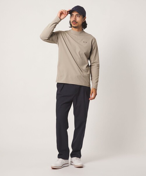 TaylorMade(テーラーメイド)の「【別注】<TaylorMade×UNITED ARROWS>ユニセックス バックプリント モックネックシャツ(Tシャツ/カットソー・メンズ・オリーブ/ベージュ/オフホワイト・L/XL/M)」の18枚目の写真
