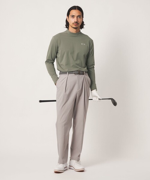TaylorMade(テーラーメイド)の「【別注】<TaylorMade×UNITED ARROWS>ユニセックス バックプリント モックネックシャツ(Tシャツ/カットソー・メンズ・オリーブ/ベージュ/オフホワイト・L/XL/M)」の21枚目の写真