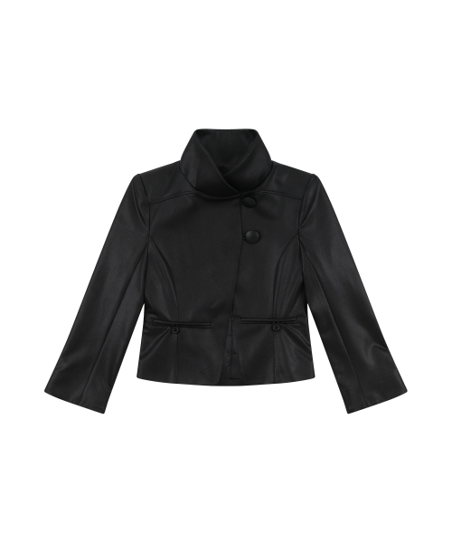 KASHIKO(カシコ)の「Quarter Cut High-Neck Jacket Black(その他アウター・レディース・その他・SMALL/MEDIUM)」の11枚目の写真