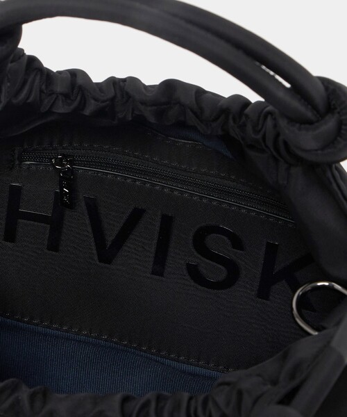 HVISK(ヴィスク)の「<HVISK>JOLLY TWILL ハンドルバッグ< Select by EMMEL REFINES >(ハンドバッグ・レディース・ブラック・FREE)」の11枚目の写真